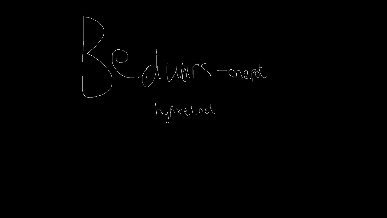 BEDWARS BEDWARS BEDWARS
