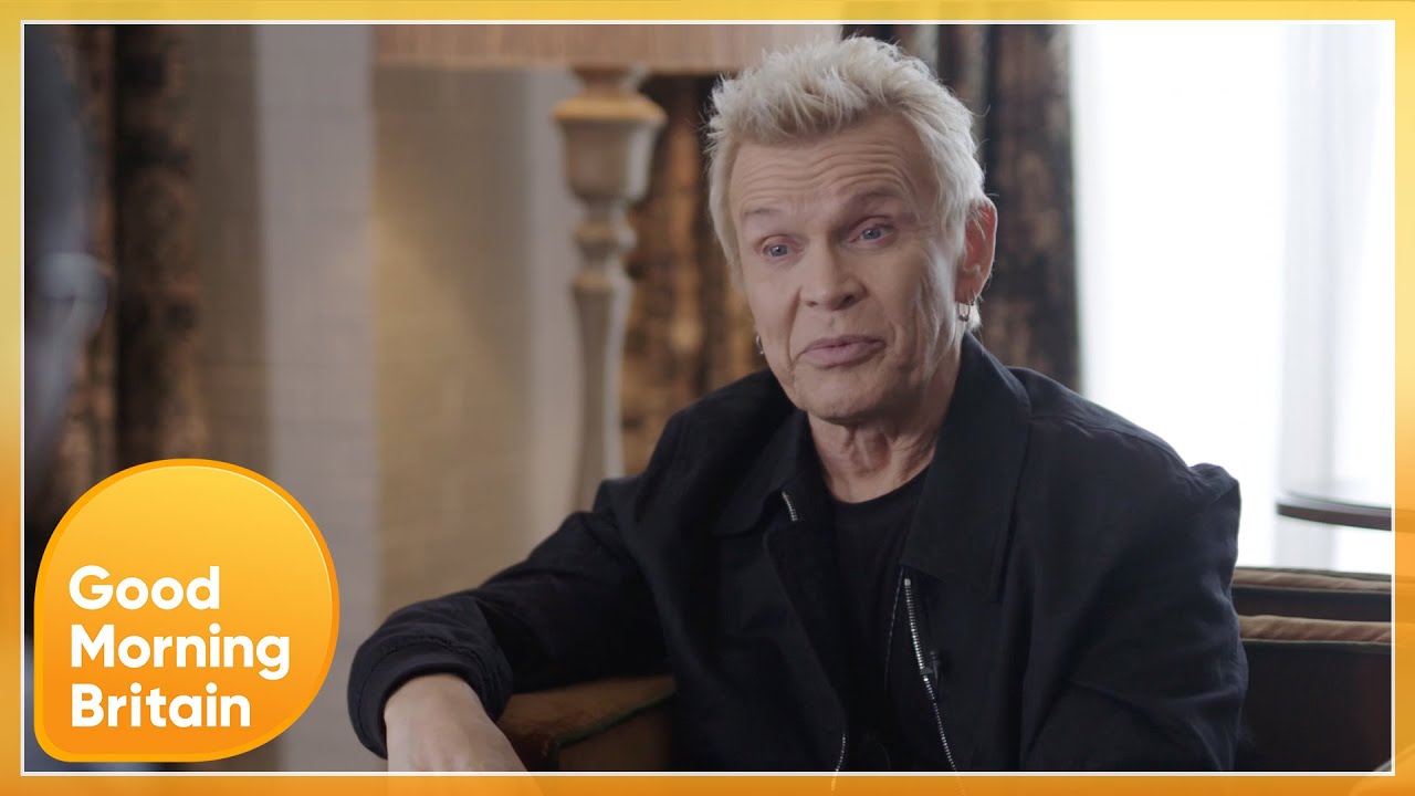 Exclusive: Rock Legend Billy Idol Opens Up About His Health & Forthcoming UK Tour | GMB