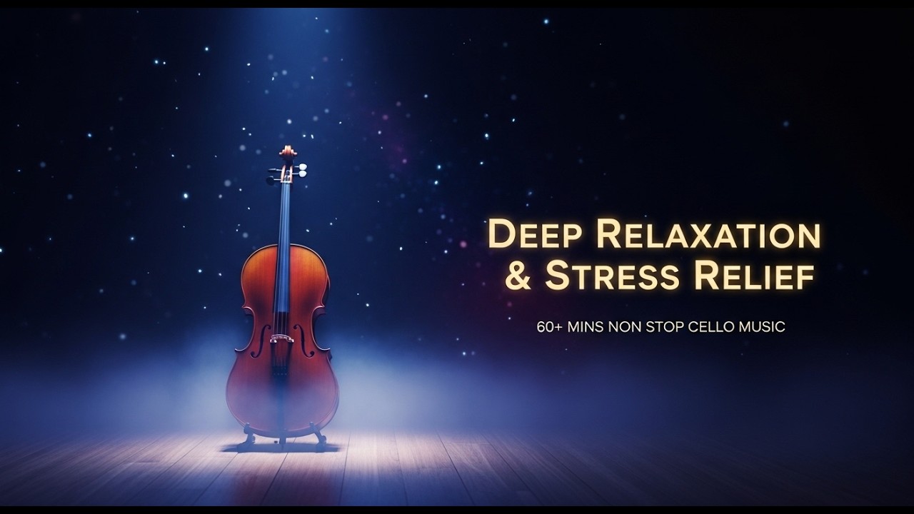 Deep Relaxation & Stress Relief | 432Hz Ambient Cello Meditation Music for Sleep