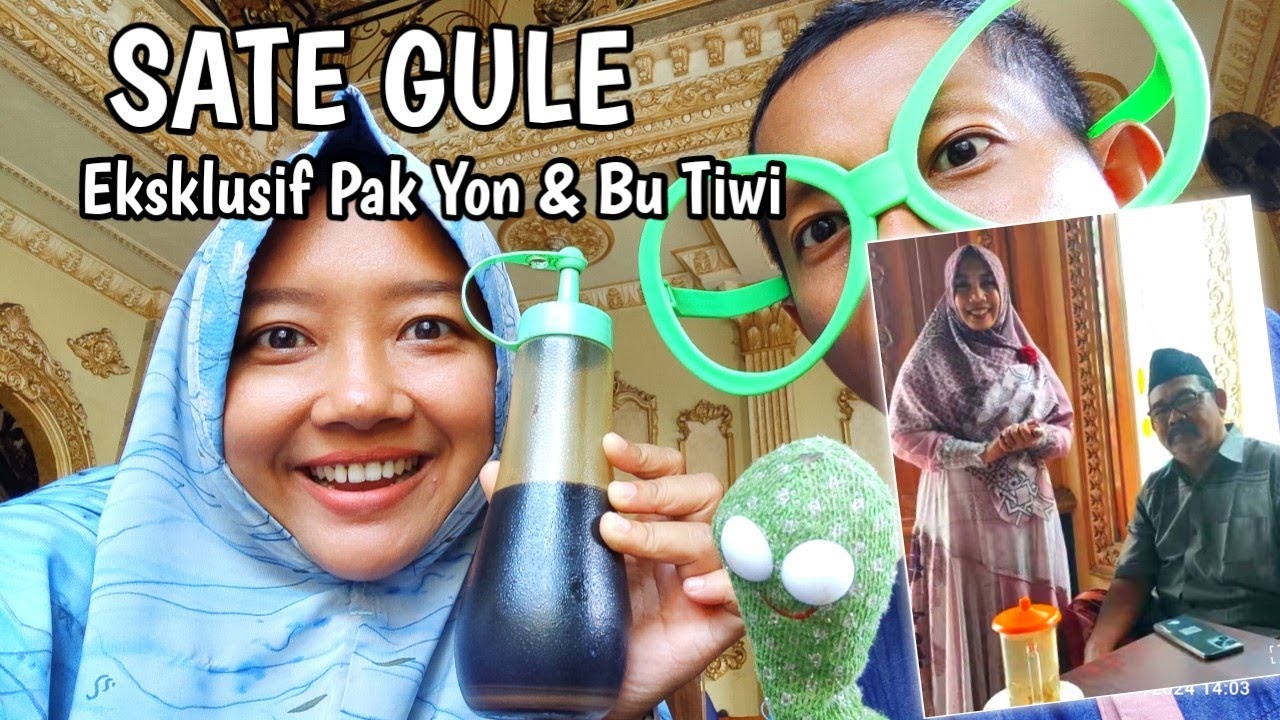 makan sate gule minum wedang jahe di warung pak yon 2