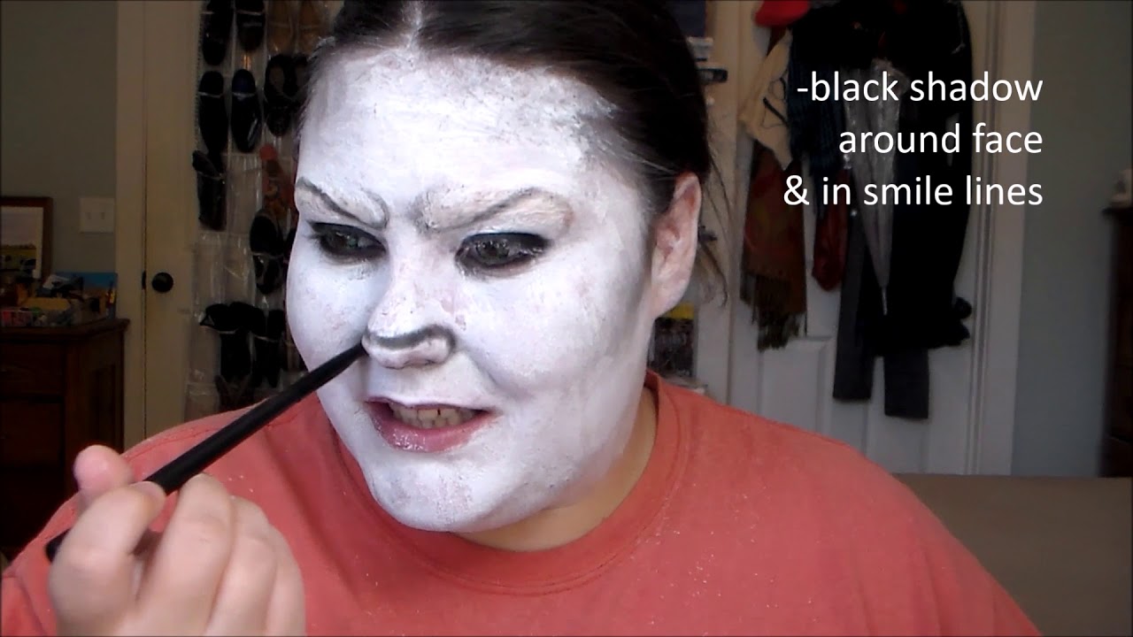 It (2017) Pennywise Inspired Makeup | kfea