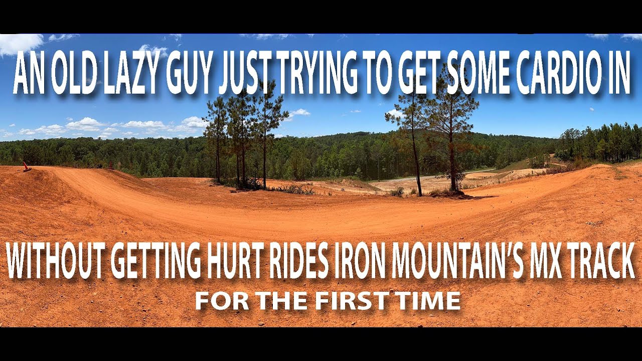 Putting some laps down at Iron Mountain MX Track in Dahlonega Georgia