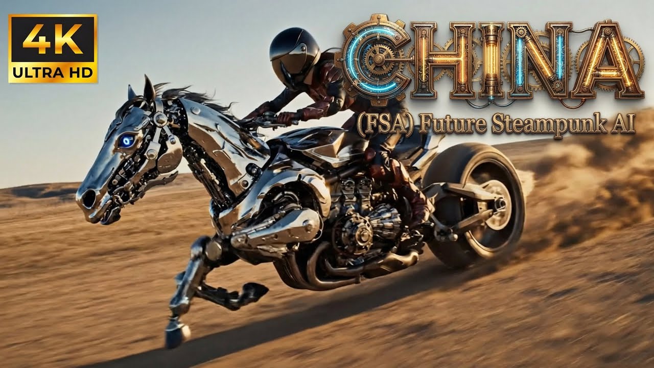 Steampunk Ancient China: When Imperial History Meets Sci-Fi Technology 4K