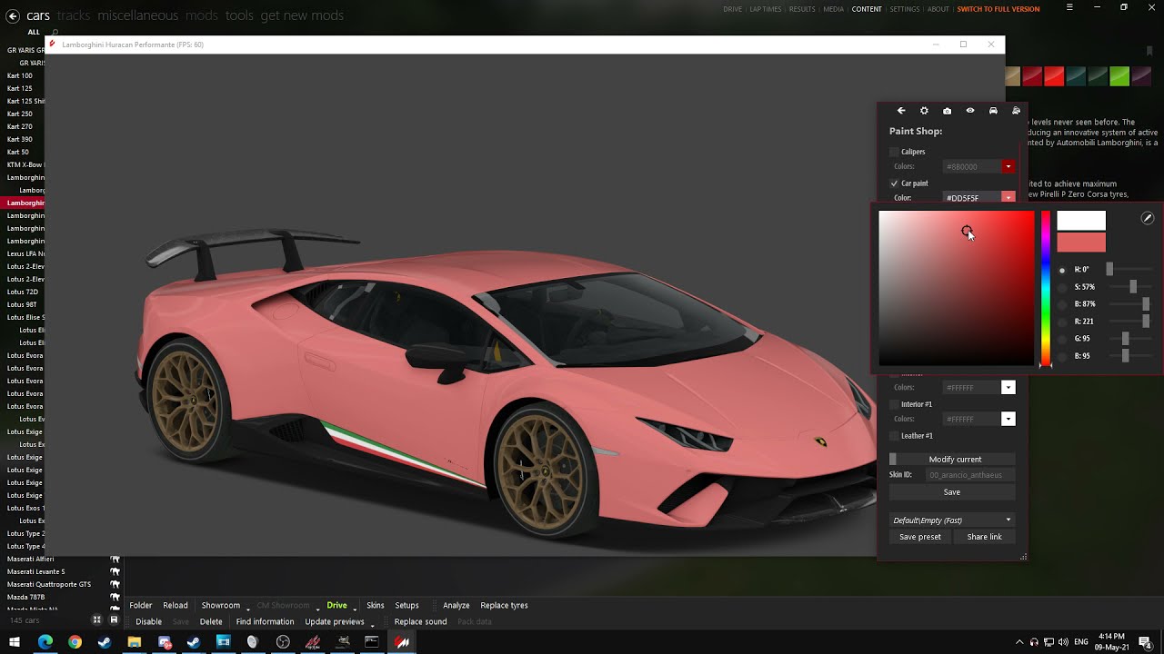 วิธีทำสกิน(ลายรถ)เกม Assetto Corsa แบบพื้นฐานง่ายๆ