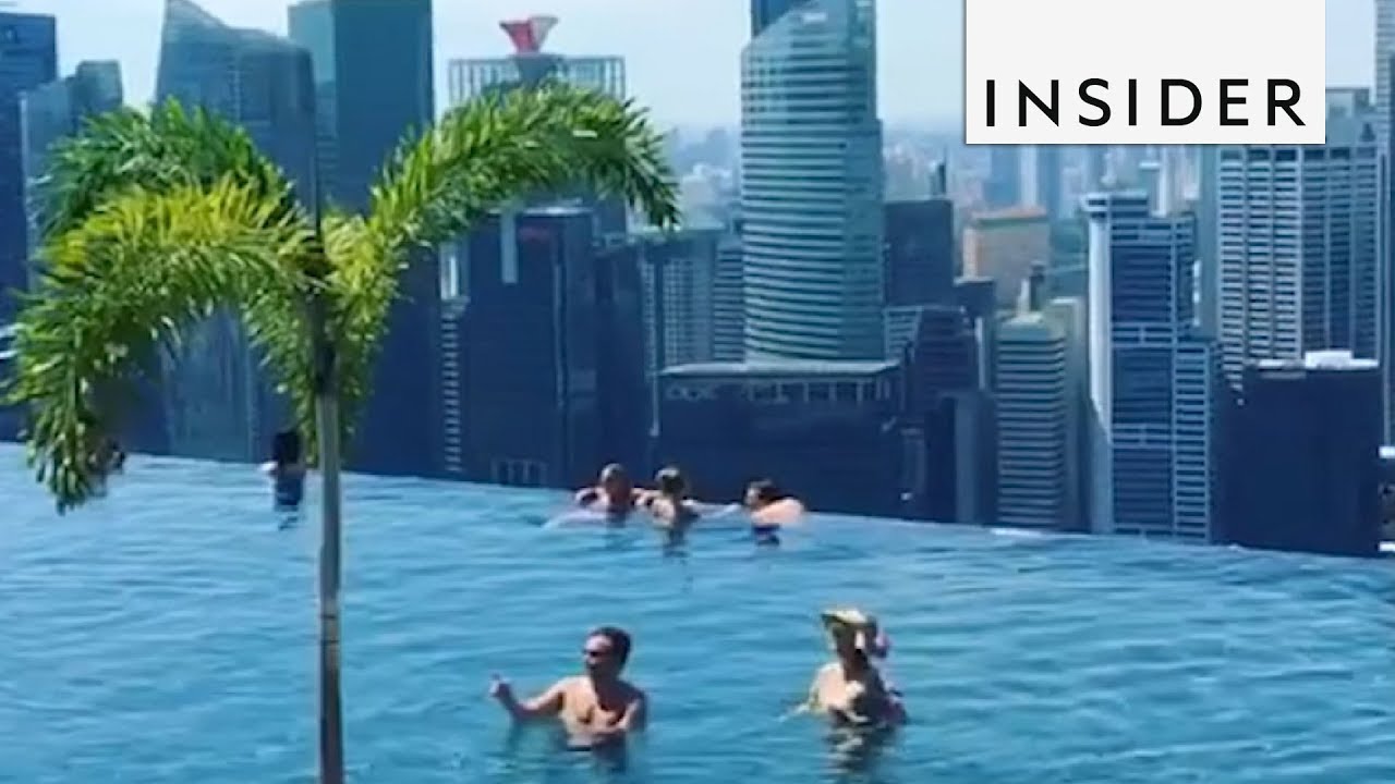 World's Largest and Highest Infinity Pool
