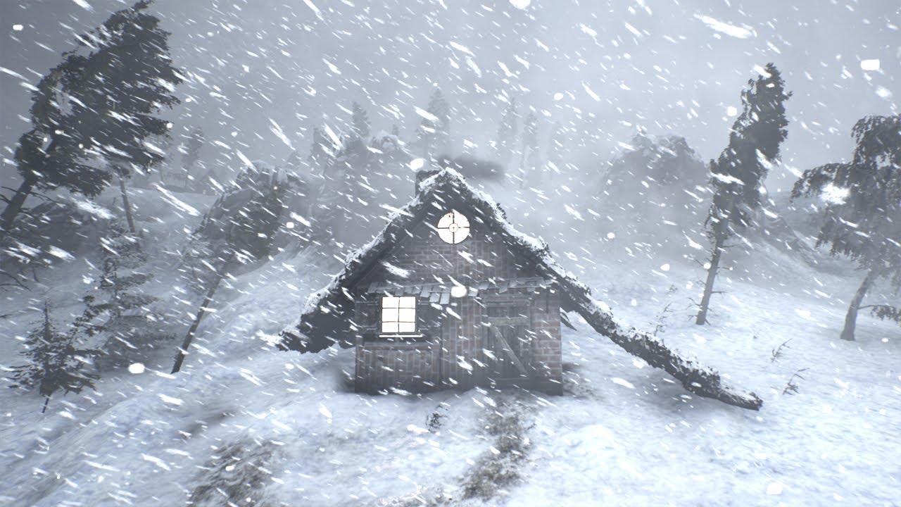 SNOWSTORM in Alaska 2026 years for Sleeping 10 Hours | Boreal Cabin Whiteout Comfort