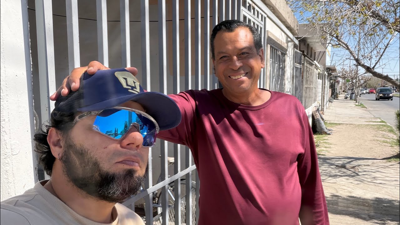 Me topé al tony en el parque 