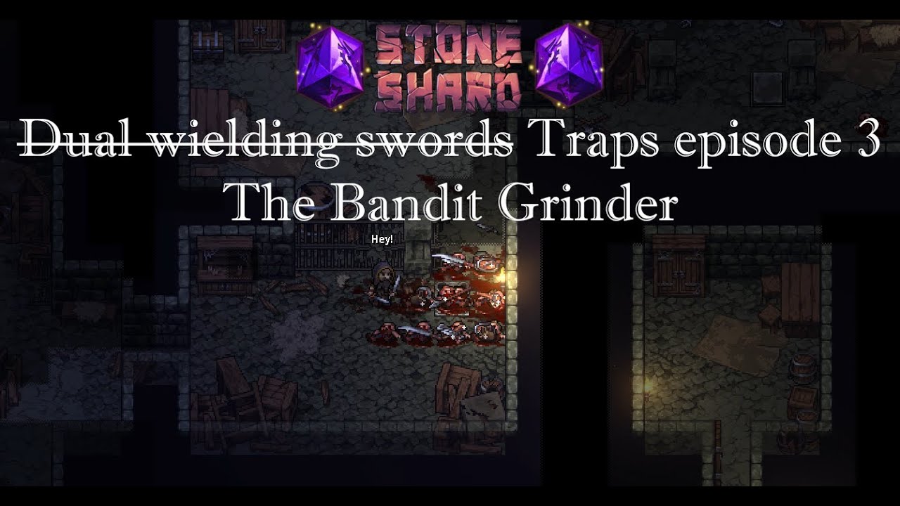 Stoneshard Permadeath Dual wielding swords (or traps?) Episode 3, The Bandit Grinder