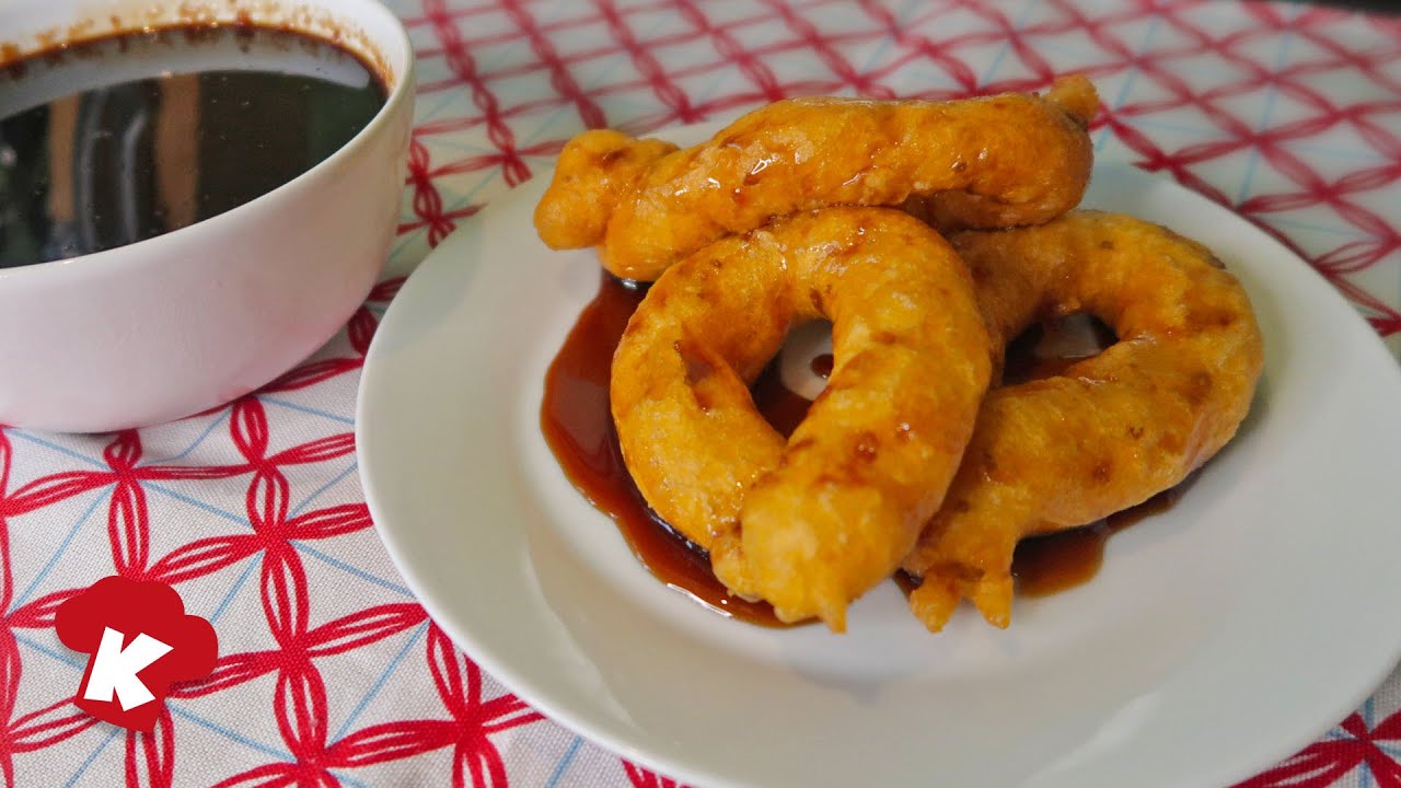 Como Hacer PICARONES Peruanos de Camote y Zapallo ( Batata y Calabaza ) + Receta de Miel de CHANCACA