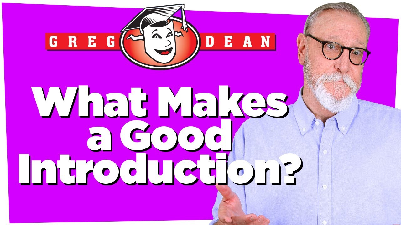 🎤What Makes a Good Introduction? - #introductions #standupcomedy #comedians #gregdeancomedy
