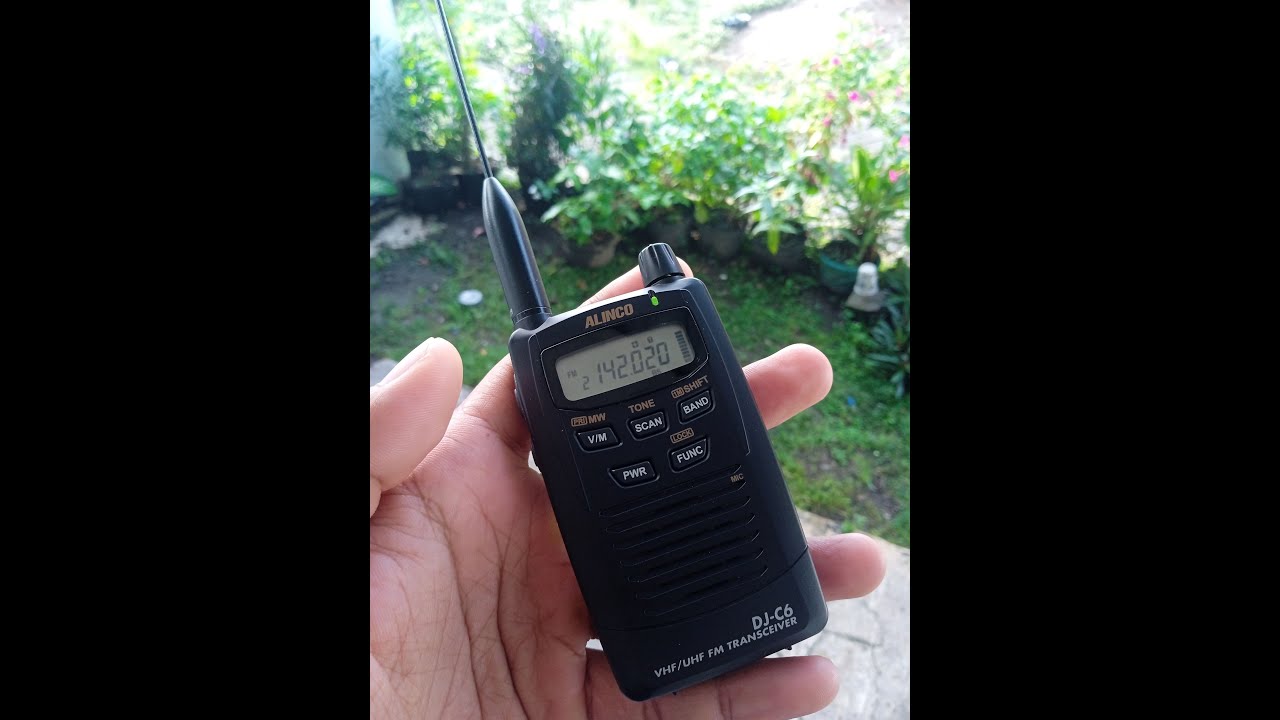 Alinco DJ-C6 Review dan Cara Pemrograman