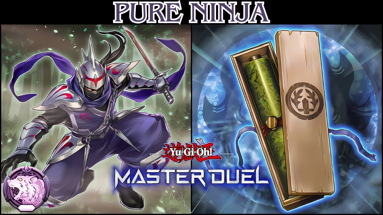 Pure Ninja Deck! Updated! Ranked Gameplay & Deck Profile [Yu-Gi-Oh! Master Duel]