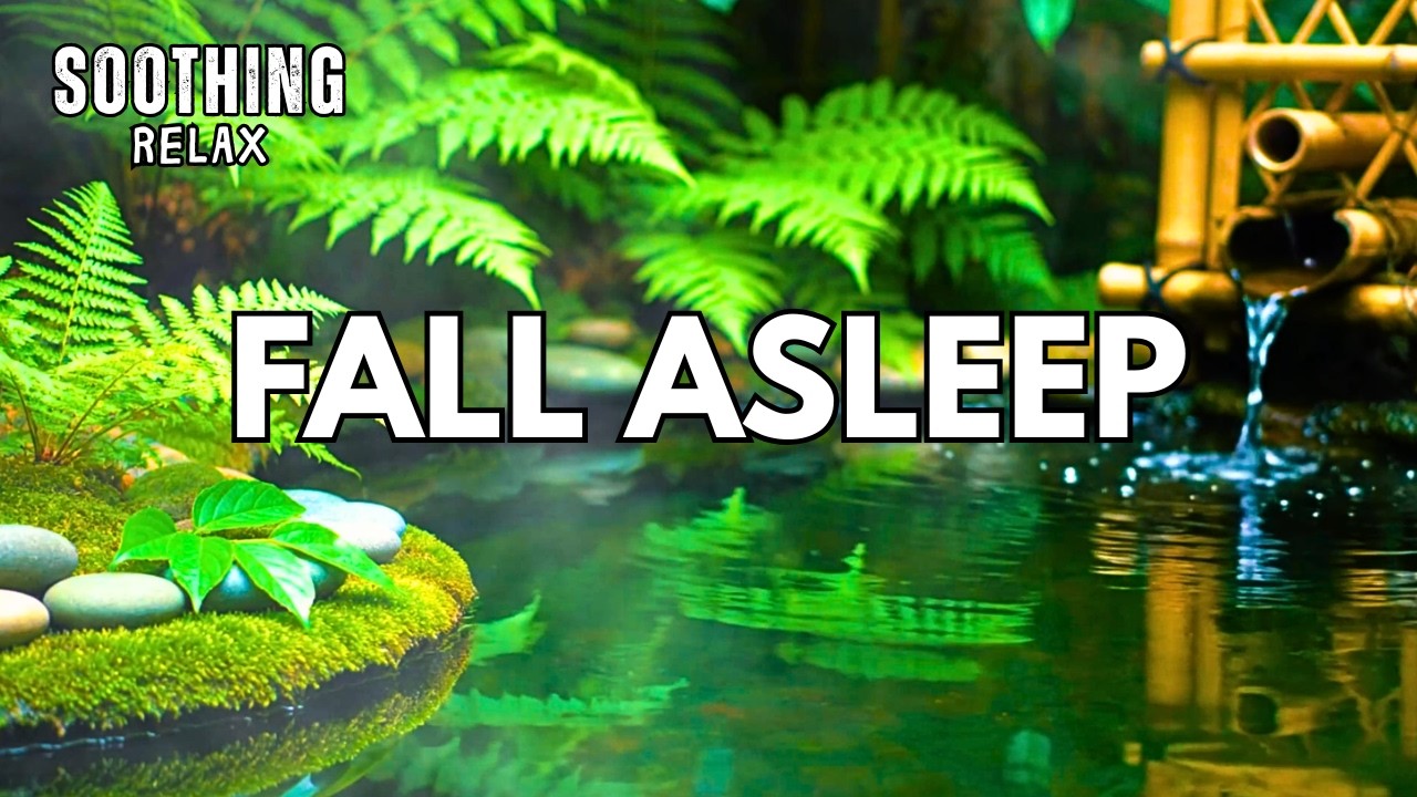 Deep Calm Meditation Music 🌙 | Relaxing Zen Garden Ambience | Sleep & Focus Music