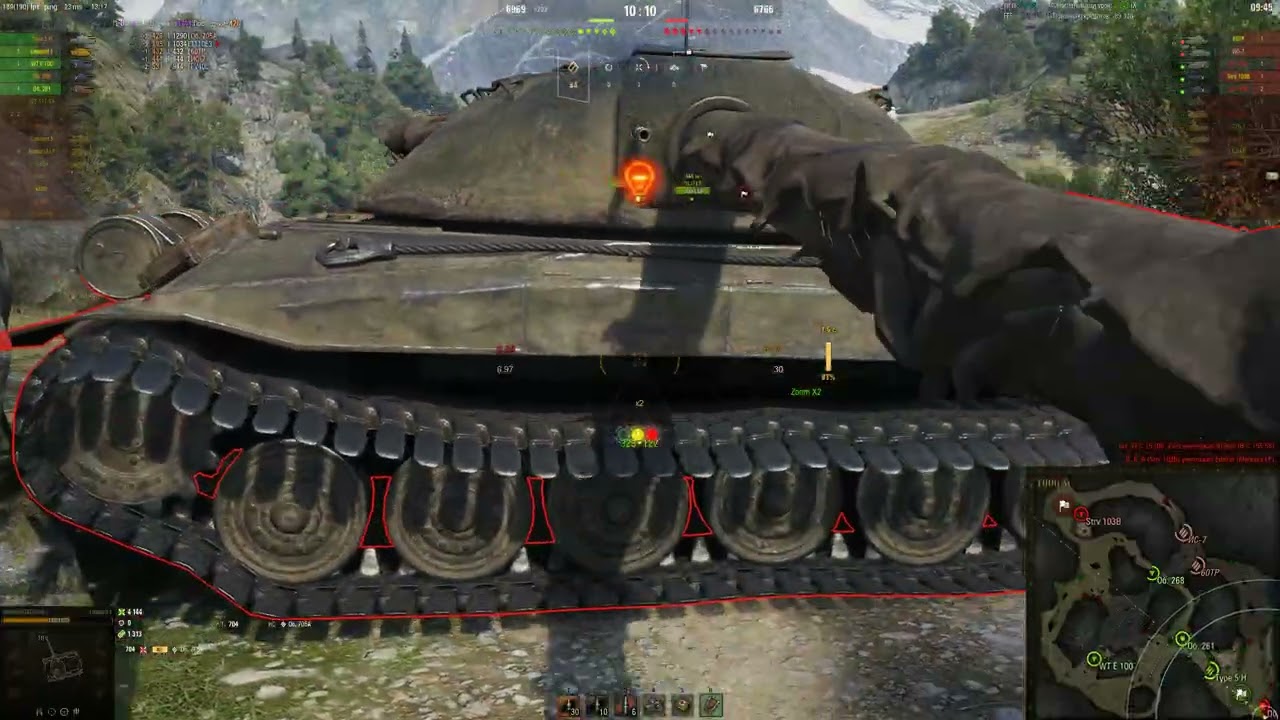 Leopard 1  Мастер, 5502 урона, 1623 насвета, воин