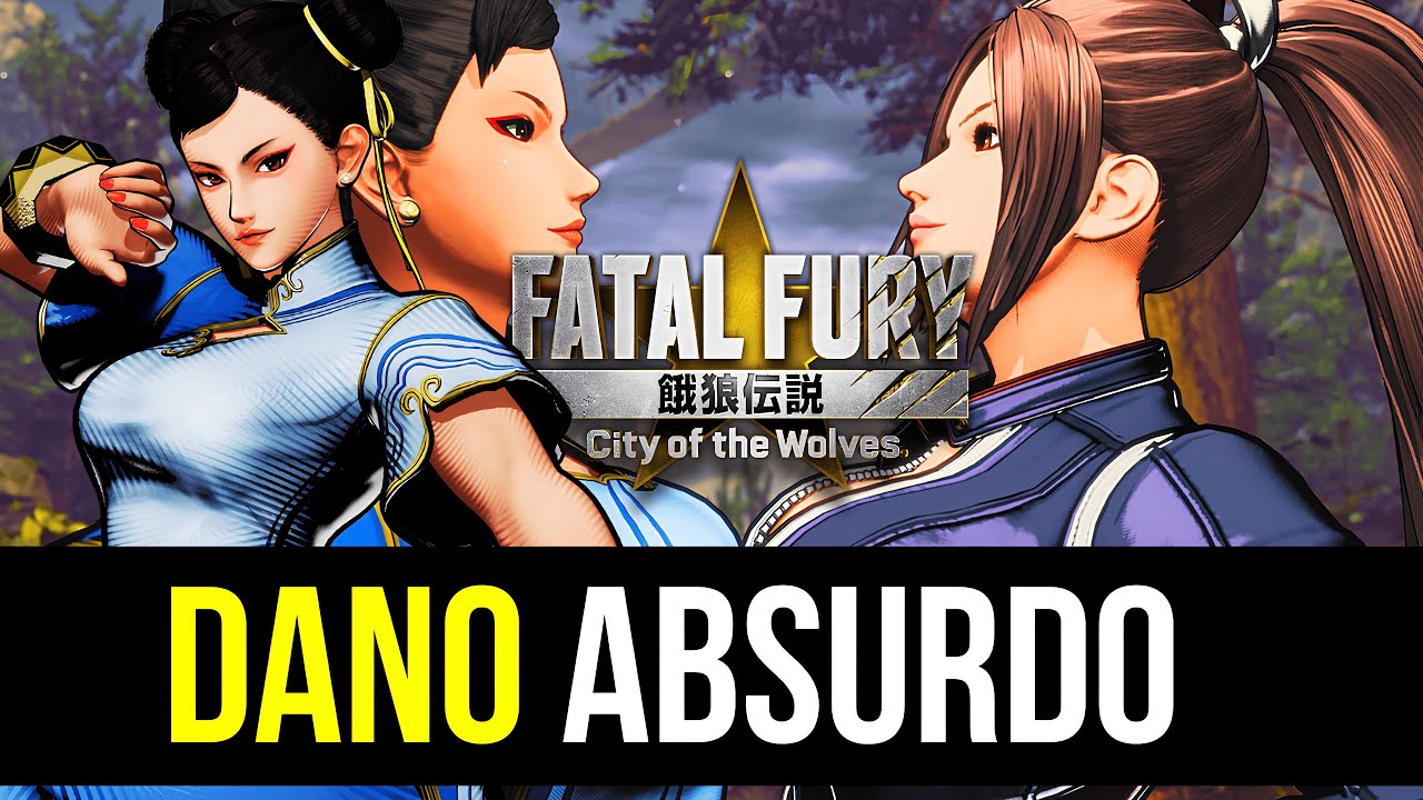 A Chun li é forte em Fatal Fury? - Partidas online City of the Wolves