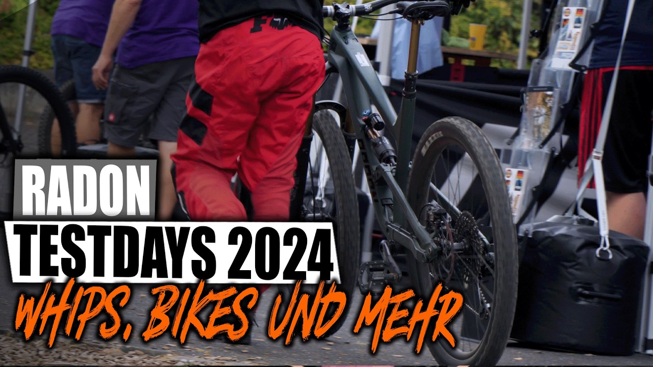 Whips ZÜNDEN - Am Flowtrail Siegen Radon Test Days 2024 - Radon Slide Trail