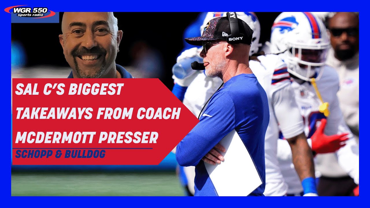 Sal Capaccio's and What He Learned Following Coach McDermott's Press Conference| Schopp and Bulldog