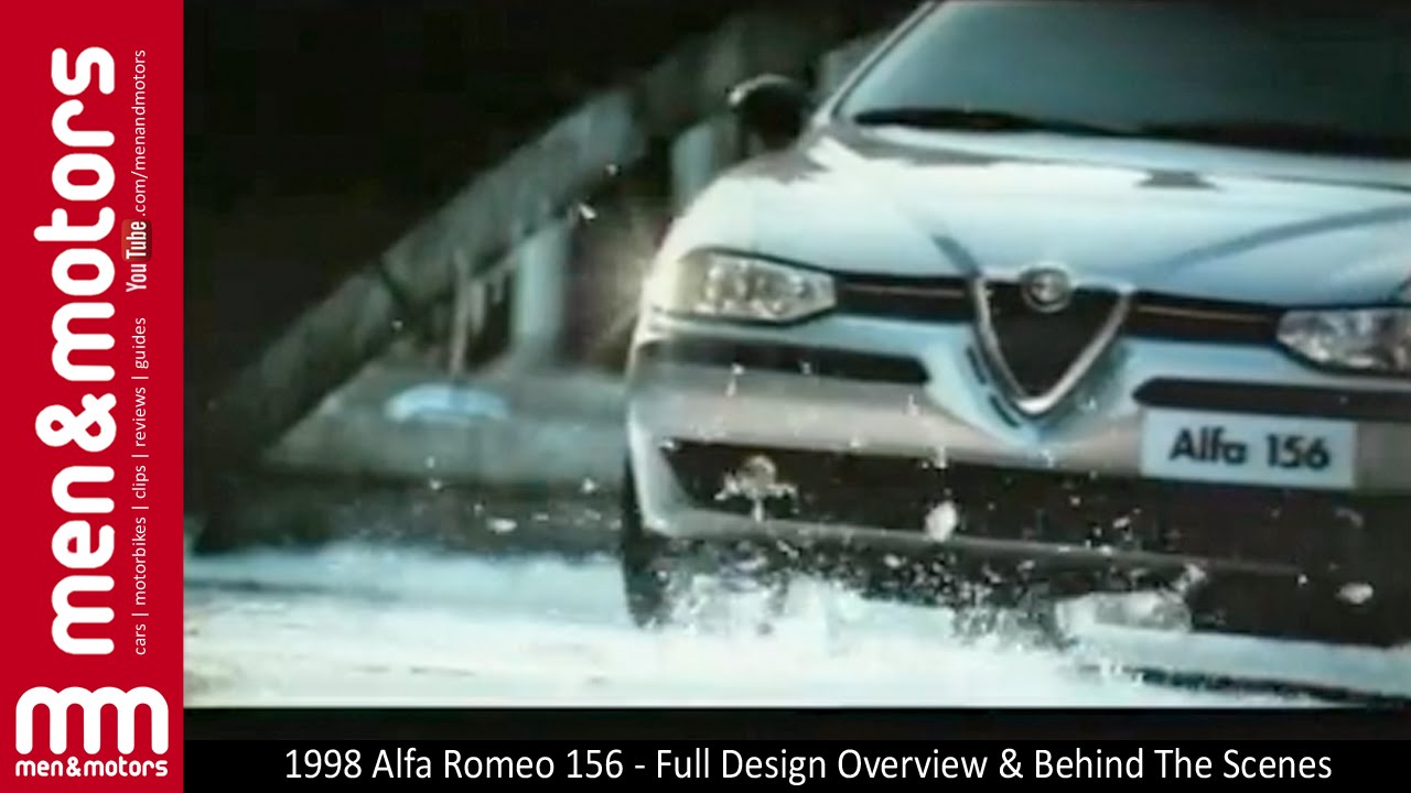 Alfa Romeo 156 1998 года — полный обзор дизайна и закулисные подробности.