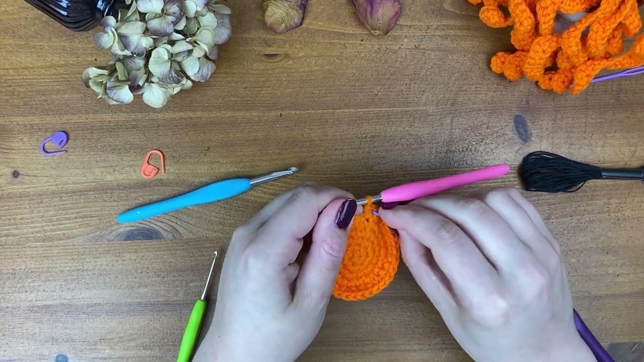Octopus Amigurumi - Part One - Body - Beginner's Crochet Project - Crochet Bouquet