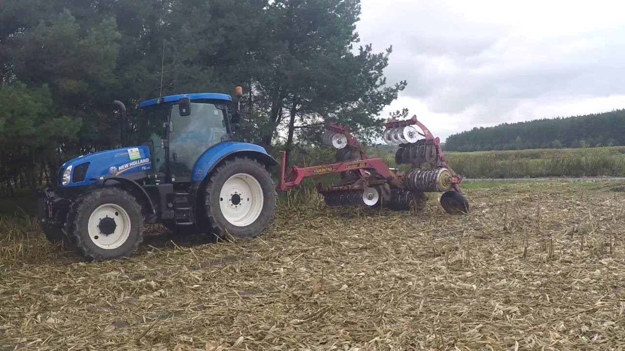 Talerzowanie i siew bezorkowy | NH & Väderstad Carrier 425 | DF & Unia FS | [GoPro]