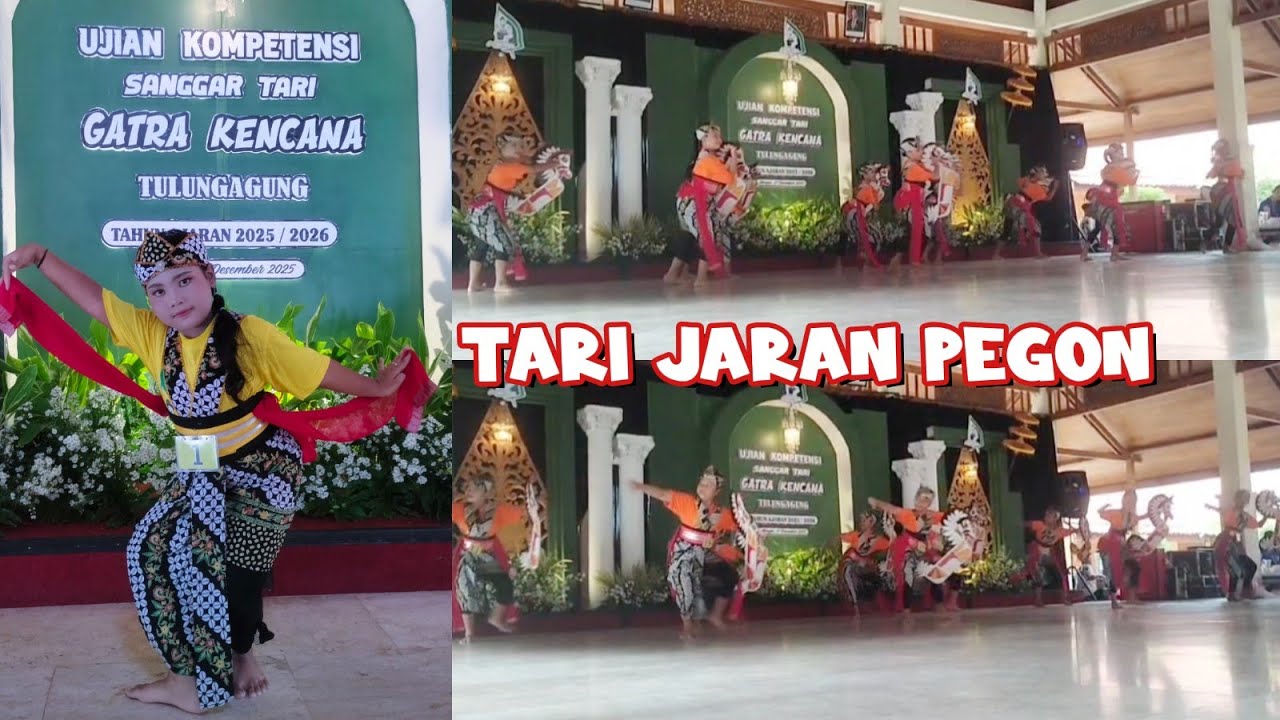 TARI JARAN PEGON -UJIAN KOMPETENSI SANGGAR TARI GATRA KENCANA 