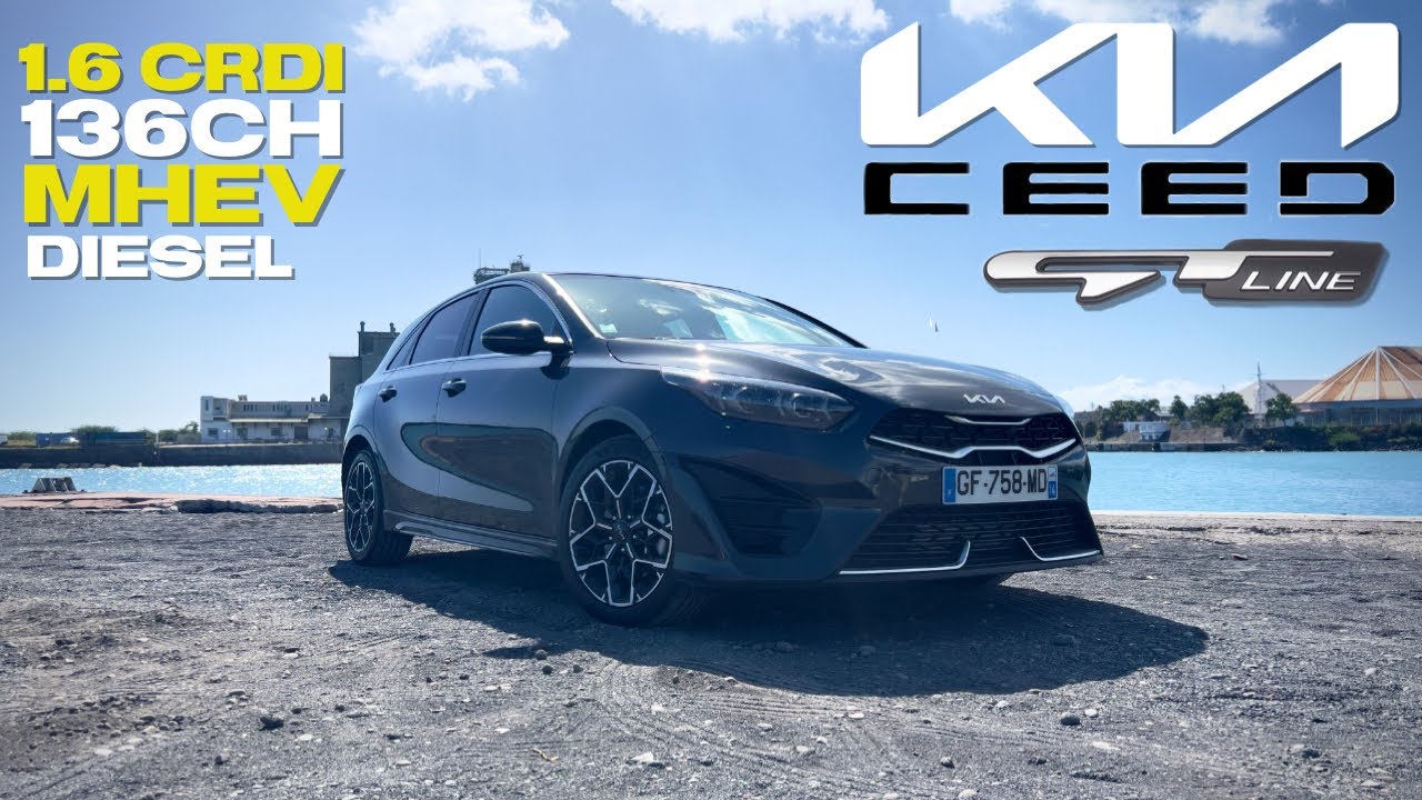 Essai Kia Ceed GT-Line (2022) - 1.6 CRDi 136CH MHEV Diesel (à la Réunion)