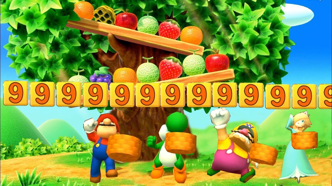 【3DS マリオパーティ100 ミニゲーム集】ミニゲーム マリオ vs ヨッシー vs ロゼッタ vs ワリオ（最強CPU「マスター」）
