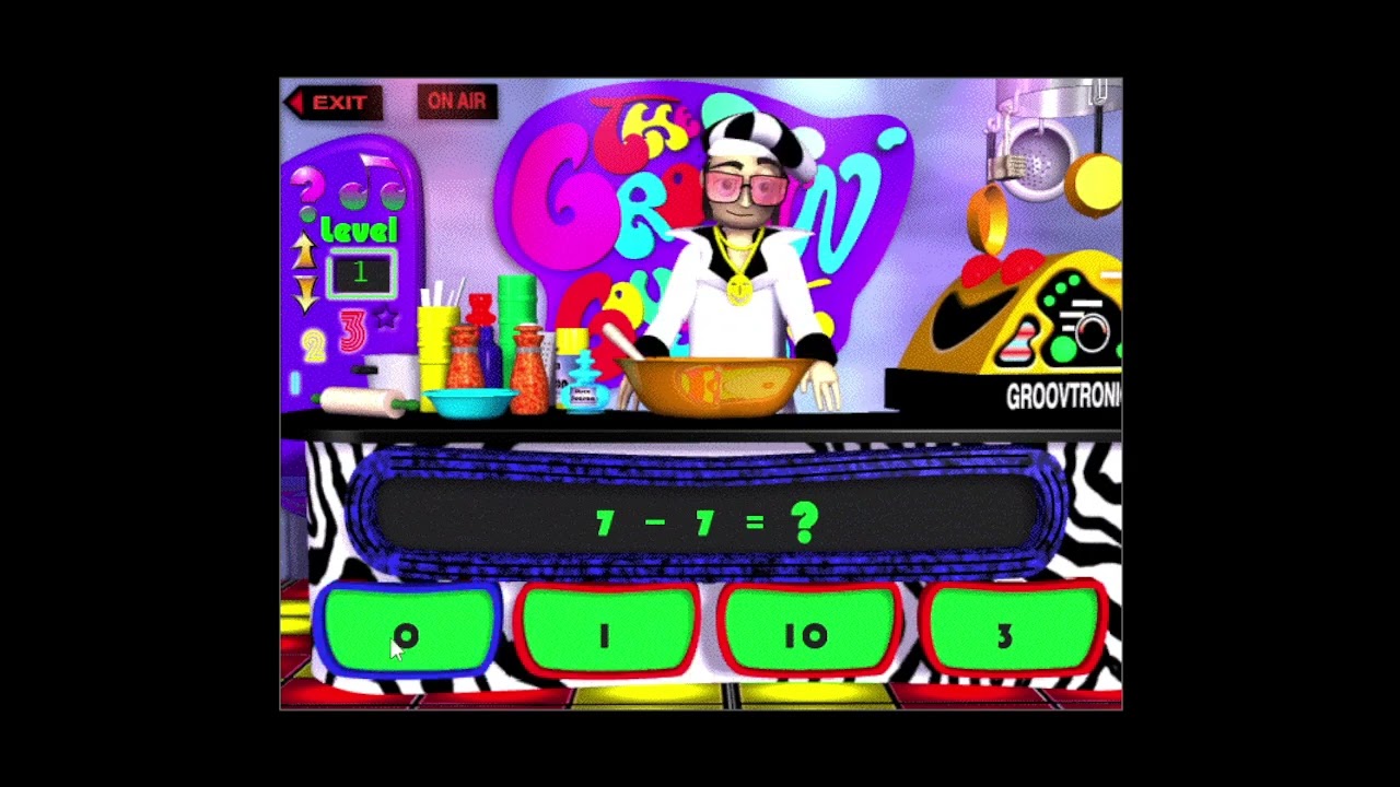 The Groovin' Gourmet- Ohio Distinctive Software (1999) Longplay