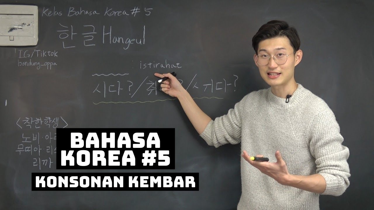 [Belajar Bahasa Korea] Kelas Hangeul #5 Konsonan Kembar