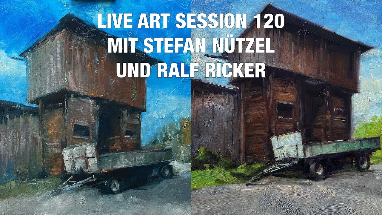 LIVE ART SESSION 120 | MALEN MIT STEFAN NUETZEL UND RALF RICKER
