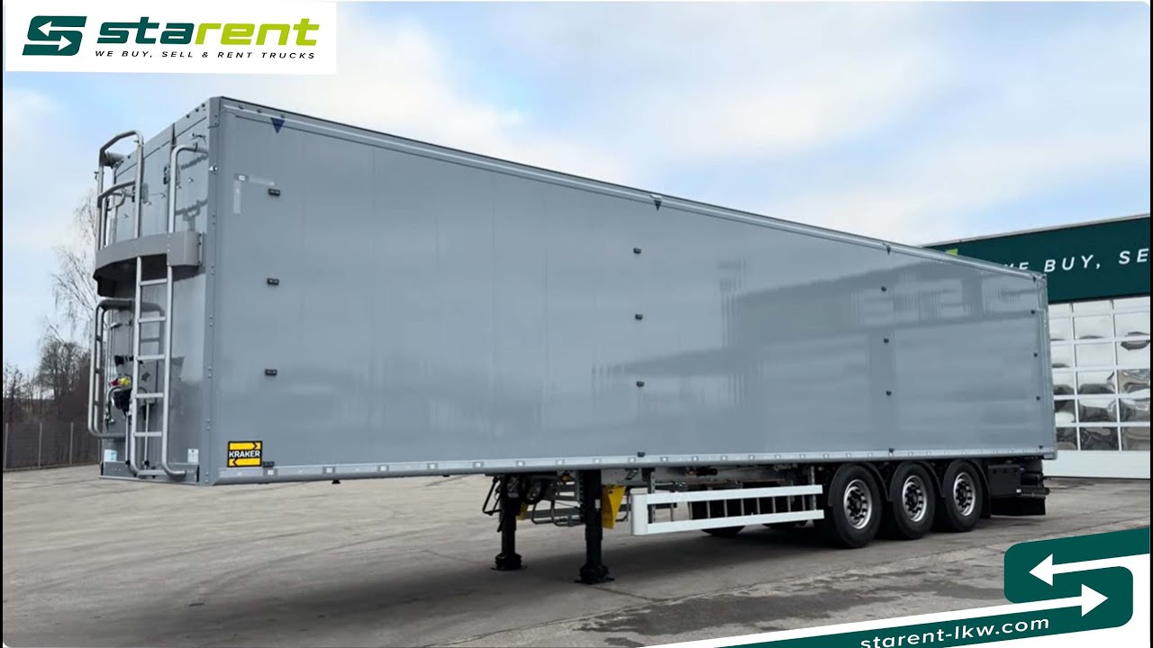 Kraker 8mm 92m³ BPW-Achsen Funk. Verzinkt Liftachse - MIETE TR26016 www.starent-lkw.com