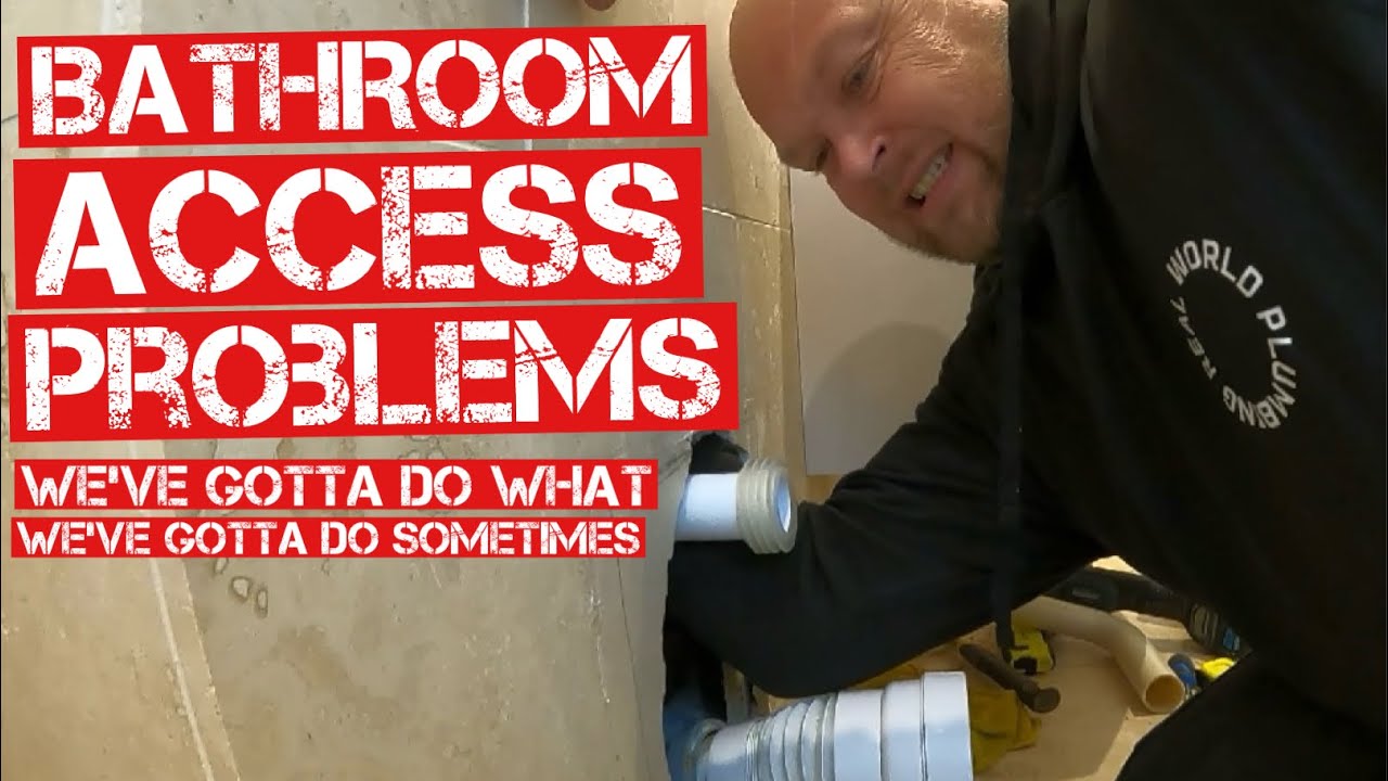 BATHROOM PROBLEM...Leaking TOILET & BATH tap issues | REAL WORLD PLUMBING