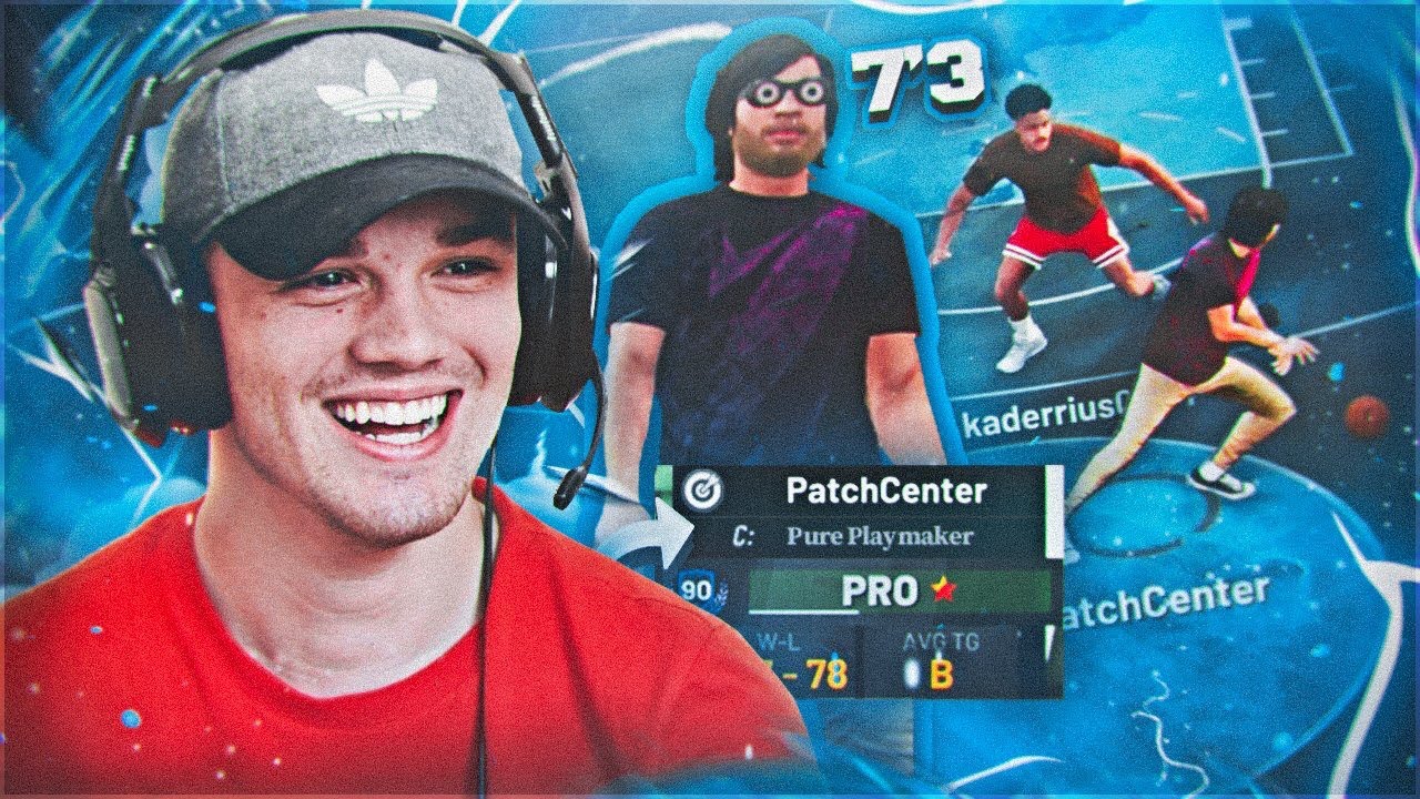 HIS 7’3 CENTER DRIBBLES LIKE STEEZO 😳 HOW TO BREAK ANKLES WITH A CENTER IN 2K19!