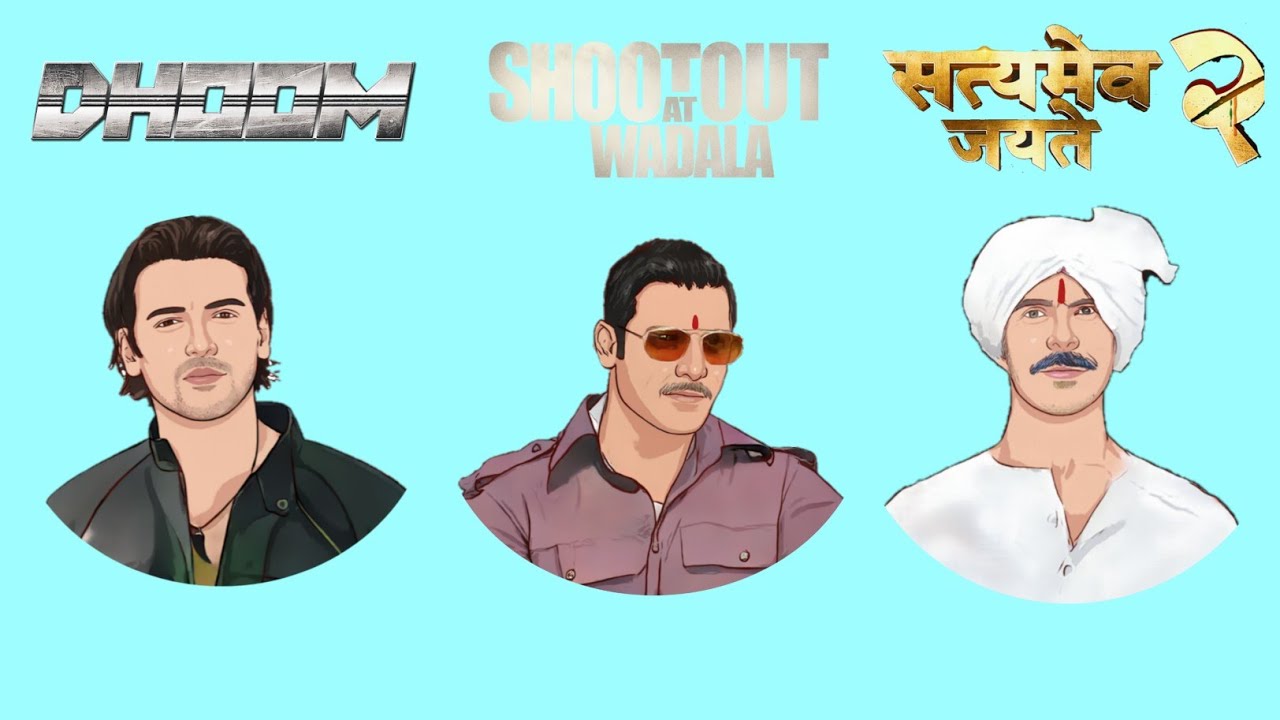 jhon Abraham journey in Bollywood || A Toon Art || BY -RG Toon Art || 👍