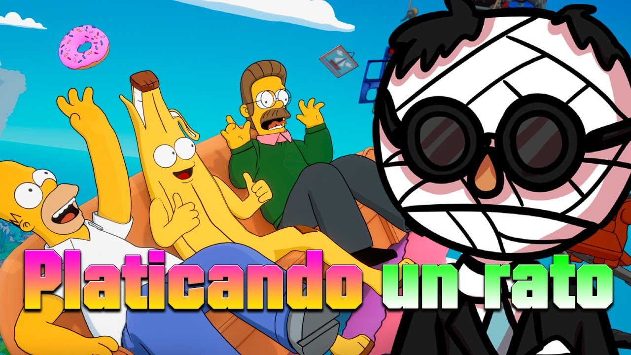 Platicando con la banda I Los SImpsons en Fortnite I SGLM Streams