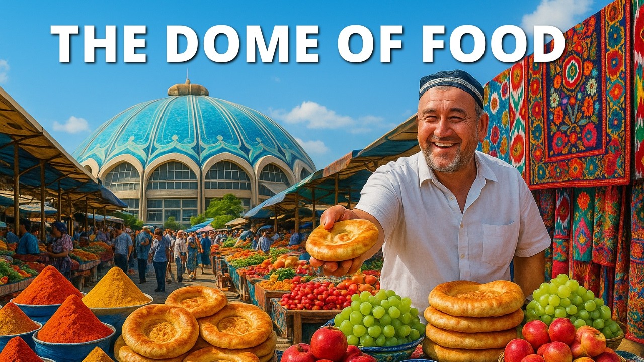 Chorsu Bazaar, Tashkent 🇺🇿 | The Soul of Uzbekistan in One Market!