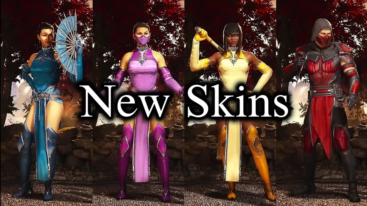 New Outworld Menagerie Invasions Skins/Order of Darkness Smoke Showcase - MK1 