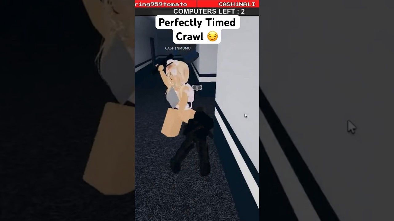 Perfectly Timed Crawl in Flee the Facility! 😏