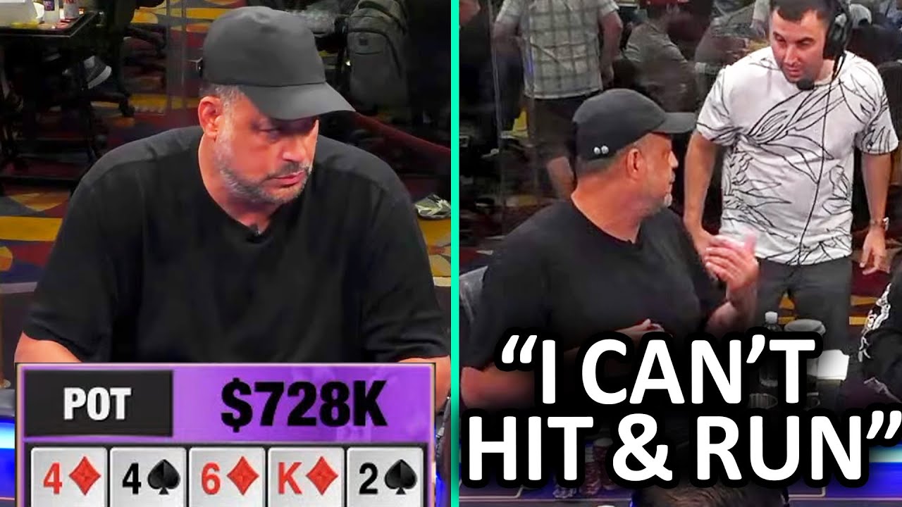 JRB Cancels His Flight After Winning A $728,000 Pot @HustlerCasinoLive