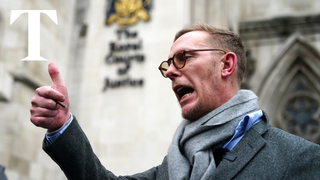 Laurence Fox speaks after losing High Court libel battle over social media row