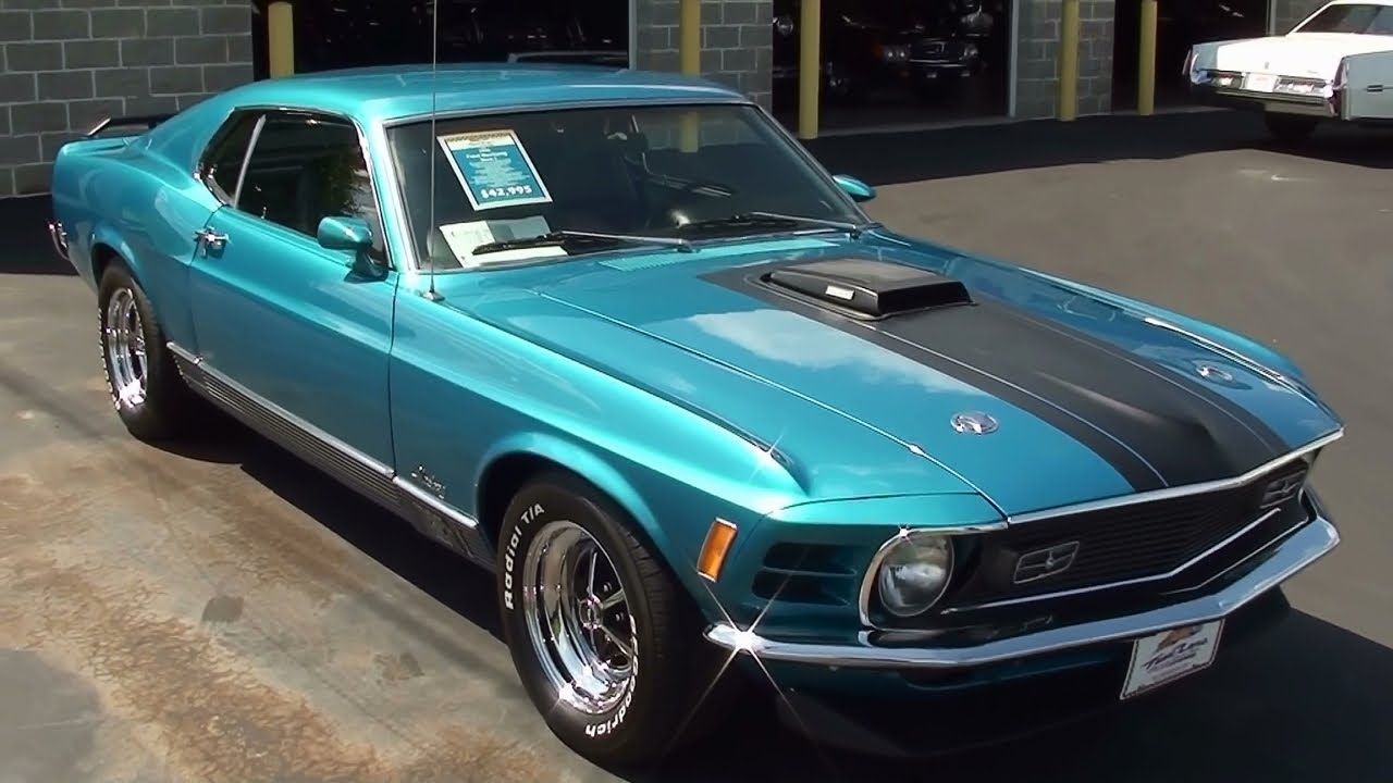 1970 Ford Mustang Mach 1 351 Cleveland V8 Fastback