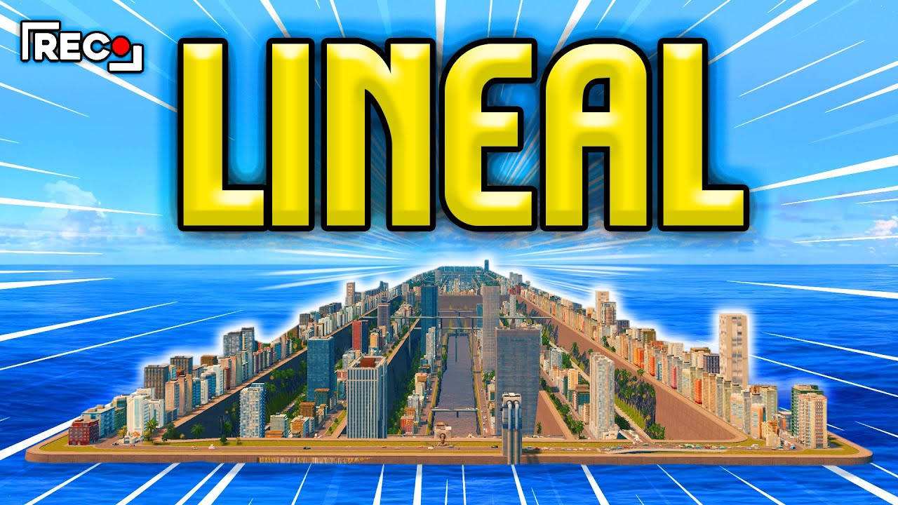 CIUDAD LINEAL SUBMARINA en Cities Skylines