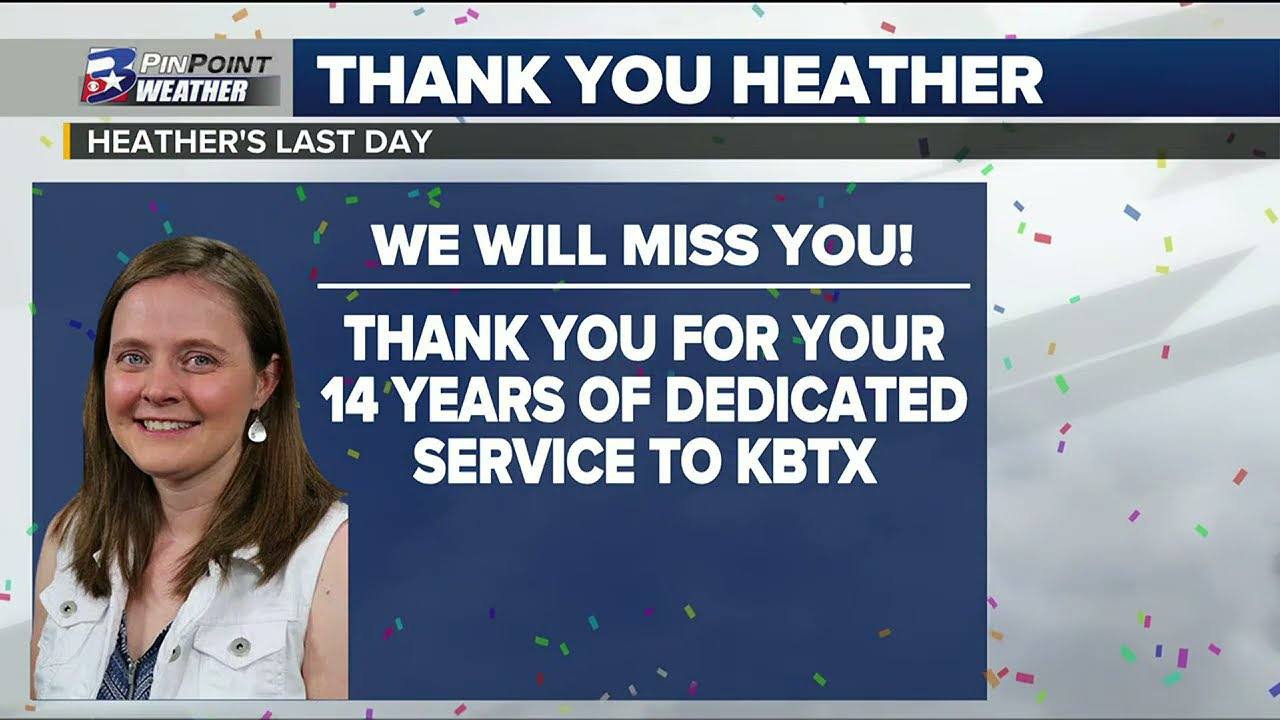 Heather Falls' KBTX Goodbye