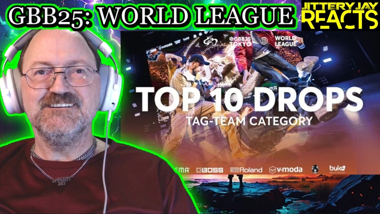 Top 10 Battle Drops - Grand Beatbox Battle 2025 - Tag Team Category - Reaction