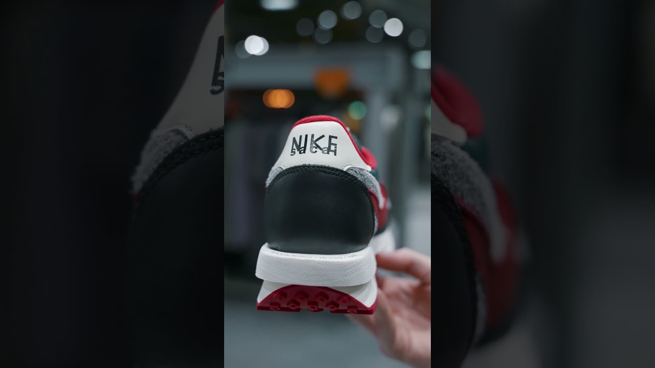 Nike LD Waffle Sacai Undercover Midnight Spruce University Red