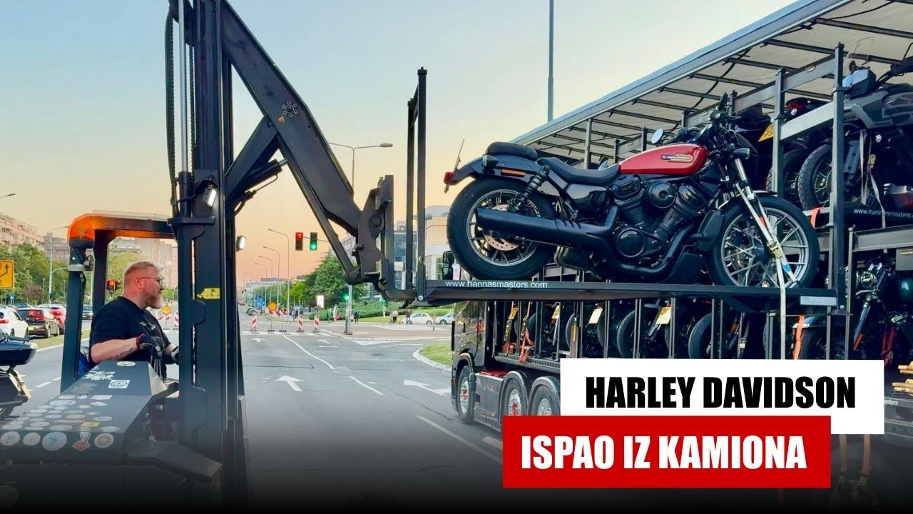 Harley Davidson ispao iz kamiona - Mudrolije na Motorima