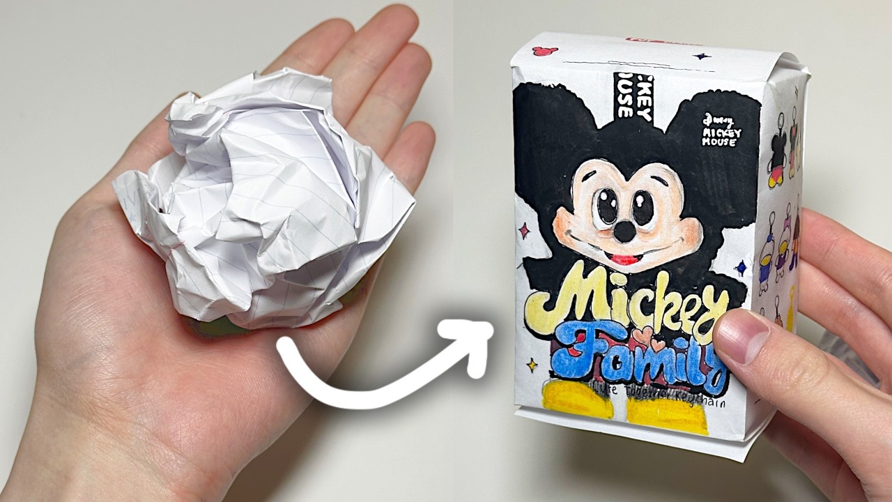 making DIY POPMART blind boxes without a PRINTER...