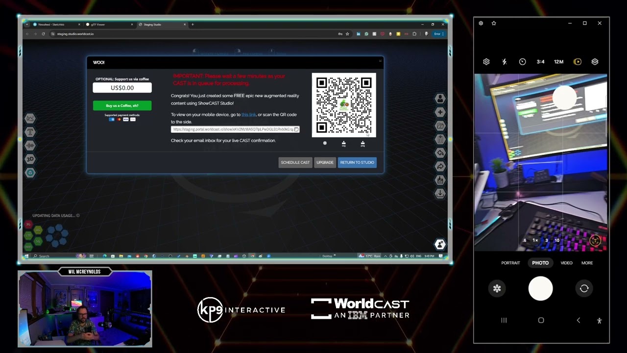 Think Scene Viewer/Quick Look are great for AR? WorldCAST can take them to the next level!