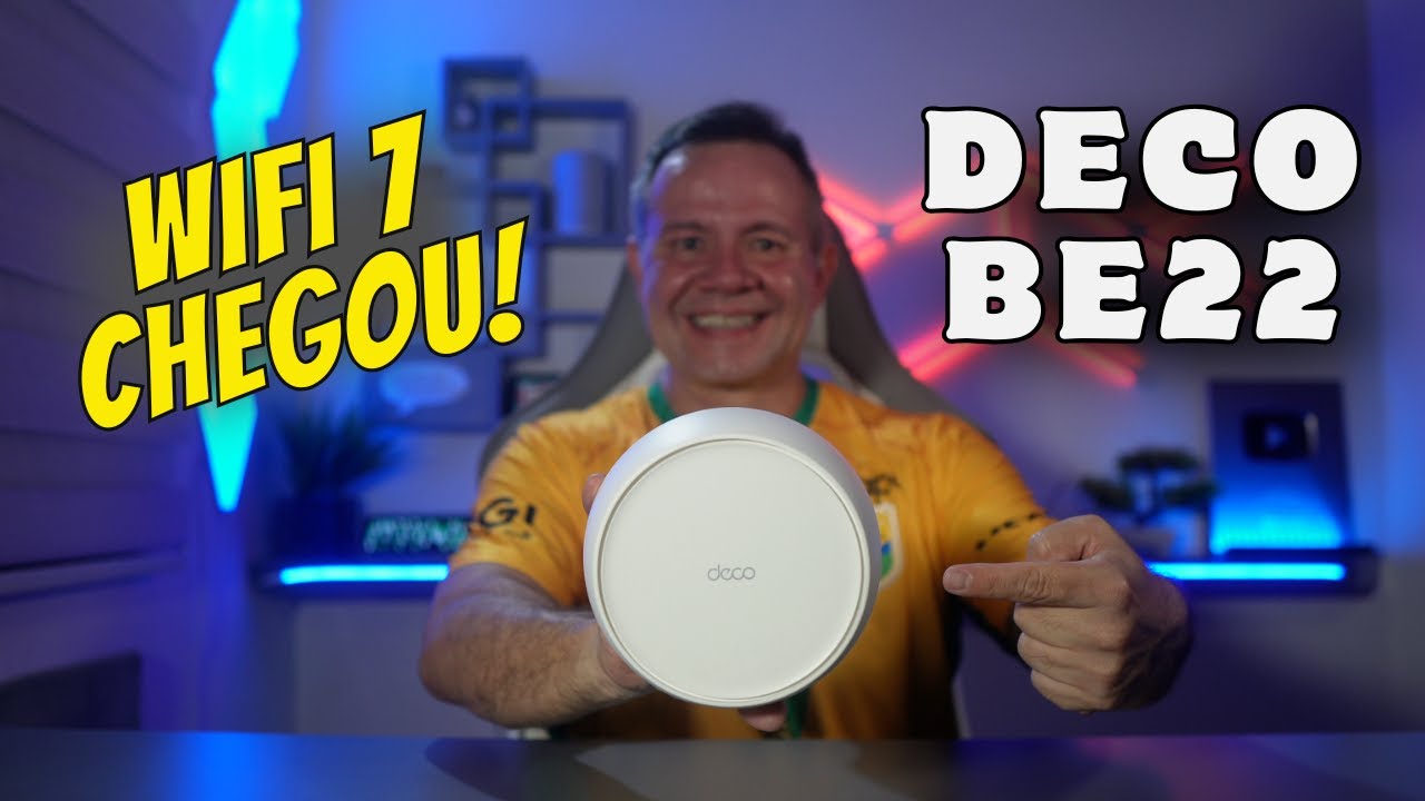 Wi-Fi 7 CHEGOU! 🚀 TPLINK Deco BE22 é o upgrade definitivo da sua rede?