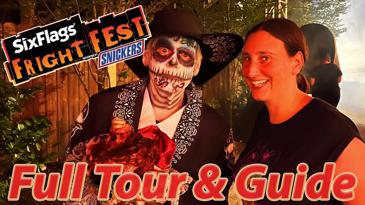 2025 Fright Fest at Six Flags Great Adventure | Full Tour & Guide
